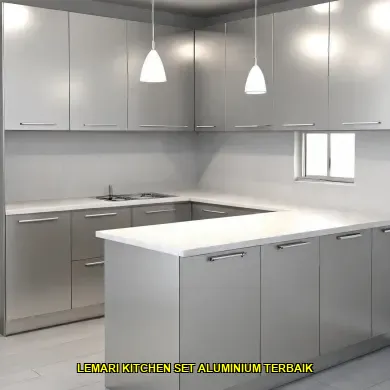 lemari kitchen set aluminium terbaik